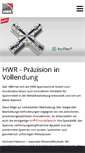 Mobile Screenshot of hwr.de